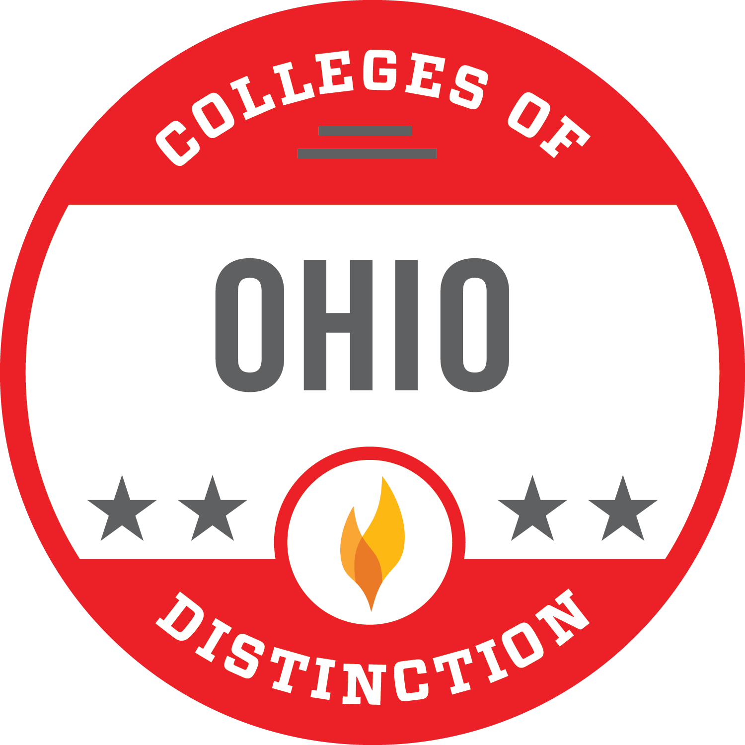 Colleges of Distinction badge for Ohio